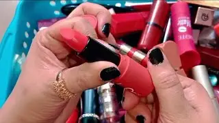 Pink Orange Peach Red Lipsticks