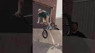 Mike Brennan knows his way around a jersey barrier #rixinbikes #bmx #mikebrennan #rixinsixin