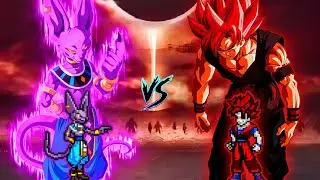 Beerus OP (all form) (New) VS Goku Terror Final in Jump Force Mugen😱