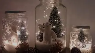 Décoration de Noël DIY : Bocaux de Noël