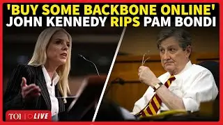 John Kennedy CLASHES With Pam Bondi In Fiery Senate Hearing Over DOJ Spying Allegations