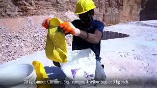 Cannon Chemical | Rock Breaking Powder