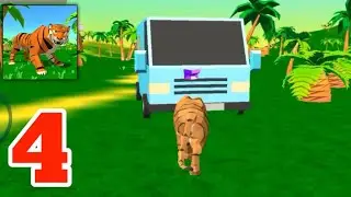 Tiger Simulator 3d Gameplay Walkthrough part 4 (Android, IOS)