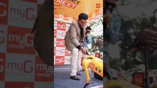 Spy Kuttan 🐕 #kozhikode #inauguration MyG #manju warrier #kunchacko