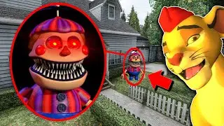 Если вы видите ФНАФ БАЛЛУНБОЯ возле своего дома, НЕ ВПУСКАЙТЕ ЕГО! (Garry's Mod)