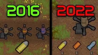 RimWorld in 2016 vs now
