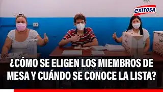 🔴🔵 Elecciones 2026: Cómo se eligen los miembros de mesa y cuándo se conoce la lista