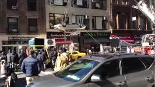 Amazing Spider-Man 2 Car Drop Stunt