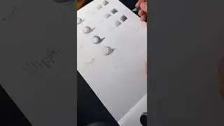 Basic shading techniques #shading #values #tones #graphite #pencil #art #hatch #crosshatch #stipple
