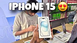 New iPhone 15 unboxing😍|iphone 15 blue unboxing🥰|iphone 15 unboxing😘