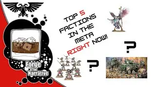 The Top Five Factions in 40k Jan 2026 - Warhammer 40k Podcast