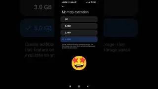 MIUI 14 Memory Extension 5 GB 📱💥 8+5 =13GB RAM #techtutorials