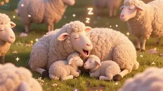 Baa, Baa, Fluffy Sheep | Soft Sheep Nursery Rhyme for Toddlers | Cute Farm Animal Song for Kids