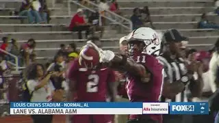 Alabama A&M rolls past Lane College, 49-7
