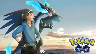 Mega Charizard X 4⭐️ Raid Dragon/Fire Type Weakness Rock/Ground !