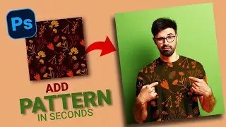 How to add pattern to clothing in photoshop | Add any design to clothing in Adobe Photoshop