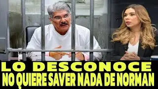 LO DESCONOCE  , NO QUIERE HABLAR DE LA CAPTURA DE NORMAN QUIJANO , NO QUIERE SAVER NADA DE EL