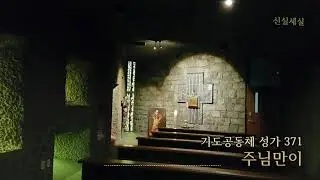 [기도공동체 성가 371번] 주님만이 / 신실세실 / Catholic Hymn / 마음의 묵상이 되는 성가
