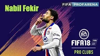 FIFA 18 ProClub Nabil Fekir Game Face