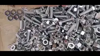 Grade4.8/8.8/10.9/12.9 High Quality DIN931 DIN933 Hex Head Bolts And Nuts