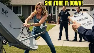 HOA Karen Tore Down My Satellite Dish - Not Knowing It Powered Local Police Cameras