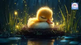 Relaxing Baby Sleep Music | Soothing Duck Animation for Peaceful Nap Time | Golden Duck Lullaby | 🐤