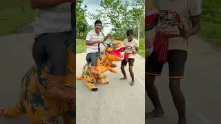 First time inflatable dinosaur koi asa Unboxing kya hai 😀
