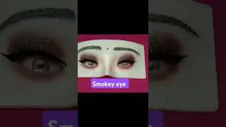 #simple tarika#smokeyeyemakeup #dummy#dreding#short 🤩🔥