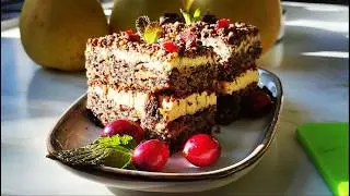 Tort de Mac si Mere Revelion 2025 / Poppy and Apple Cake New Year's Eve 2025