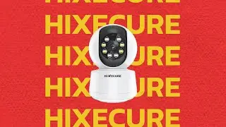 HiXecure 2MP Indoor PT Camera/ Smart Home Security with Pan & Tilt Control