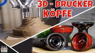 Die 3D Drucker Shisha K&ouml;pfe aus Russland! 🇷🇺