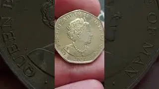 95TH BIRTHDAY OF QUEEN ELIZABETH II 50 PENCE COIN