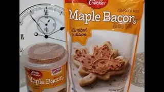 Making Betty Crocker Maple Bacon Cookies