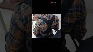 Posture Correction Device using Arduino🦾⛑️ 🔥🔥 #shorts #arduino #chatgpt #technology #electricedison