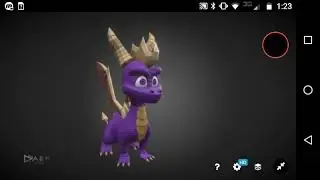 Cancelled Spyro cameo model/Crash bandicoot CORTEX'S MAYEHEM