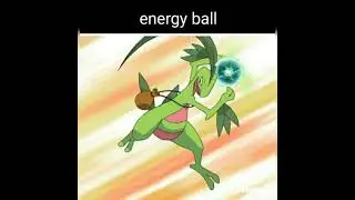 mega sceptile all attacks and moves
