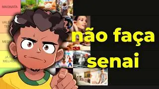 Os MELHORES/PIORES cursos do SENAC (TIERLIST)