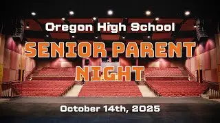 OHS Senior Parent Night (10/14/25)