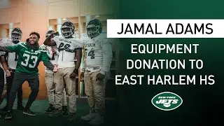 Jamal Adams Donation to East Harlem Pride Football Team | New York Jets | NFL