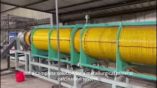 Successfully delivered a metallurgical mineral calcination system to a customer in Dezhou.  