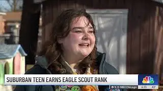 Suburban high school senior earns Eagle Scout honors