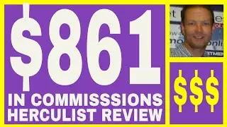 Herculist Review - $861.00 In Commissions - Free To Join & Earn.