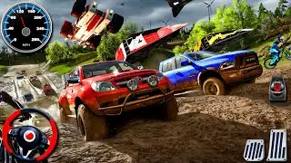 Offroad 4x4 Jeep SUV Racing 3D - Forza Horizon 5 Sports Car Mud Derby Stunt - Android GamePlay #3