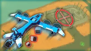 We Built Planes to Airdrop Crates for Accuracy! (Trailmakers Multiplayer Gameplay)