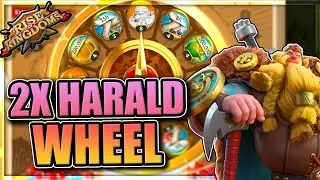 HARALD Sigurdsson 2x Wheel of Fortune [+testing in Rise of Kingdoms]