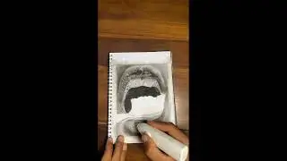 Tutorial menggambar realist hitam putih