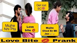 Love bite Prank On My Boyfriend !! Revenge Breakup Prank !! Gone Emotional !! Simran Manchanda