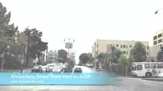 Divisadero Street in San Francisco from Beginning to End