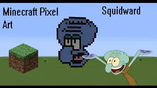 Minecraft Pixel Art - Squidward