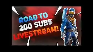 PRO CONSOLE BUILDER | FIRST STREAM W/ NEW TEAM | MAX OMEGA SKIN | 200+ WINS & 5000+ KILLS |